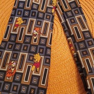 Winnie the Pooh Stained glass tie